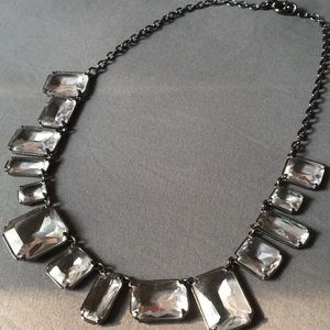 Crystal Rhinestones Statement Necklace
